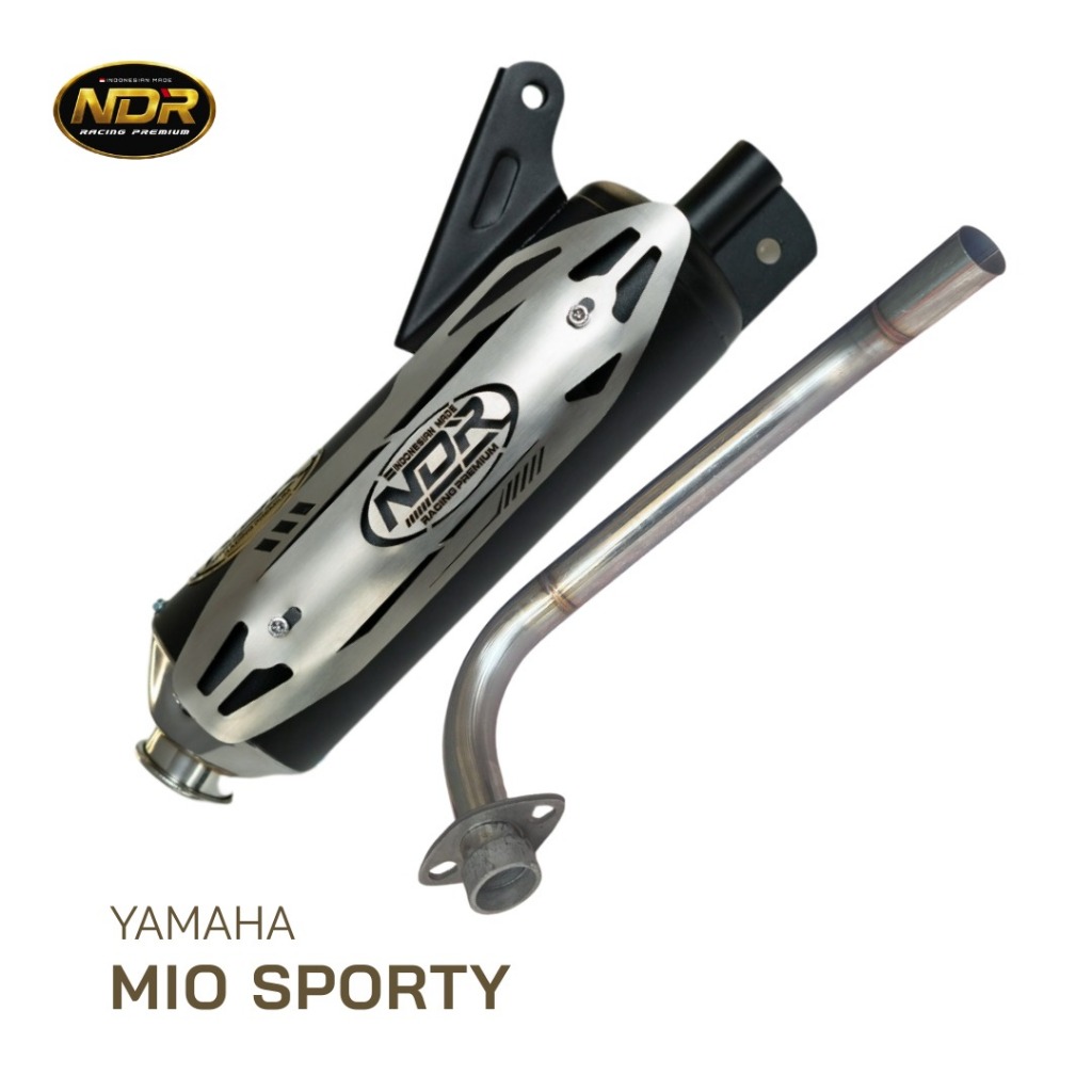 Knalpot  Standar Racing Mio Sporty Yamaha dari NDR - Suara ngebas adem