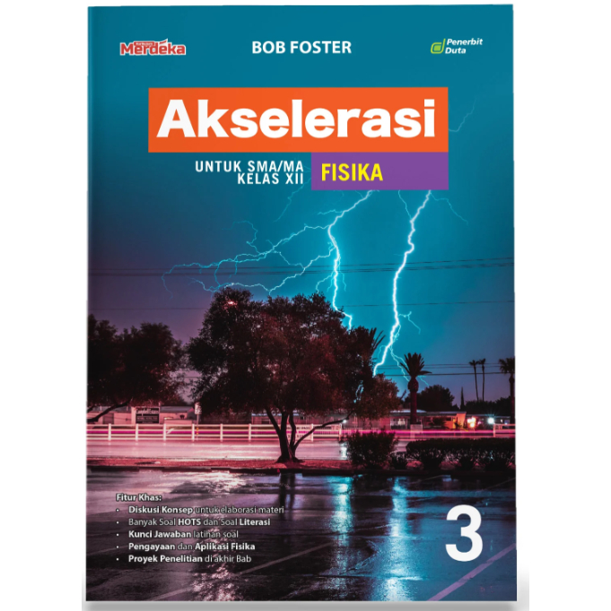 Penerbit Duta : Buku Akselerasi Fisika SMA/MA Kelas 12 Kurikulum Merdeka