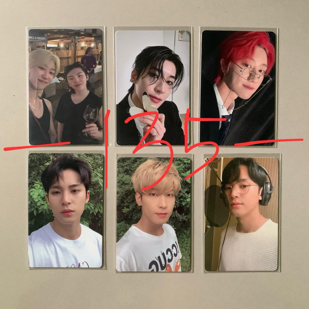 BACA DESK PHOTOCARD MURAH SEVENTEEN OFFICIAL DAN ALBUM FTS PATH VER. ONLY MINGYU WONWOO THE8 JEONGHA