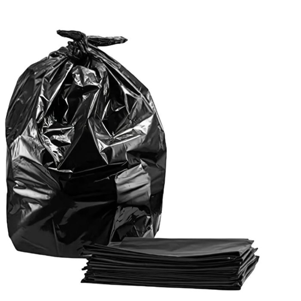 Kantong plastik hitam PE / Kantong sampah plastik PE