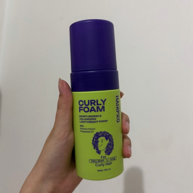 preloved HAIRPRO CURLY FOAM