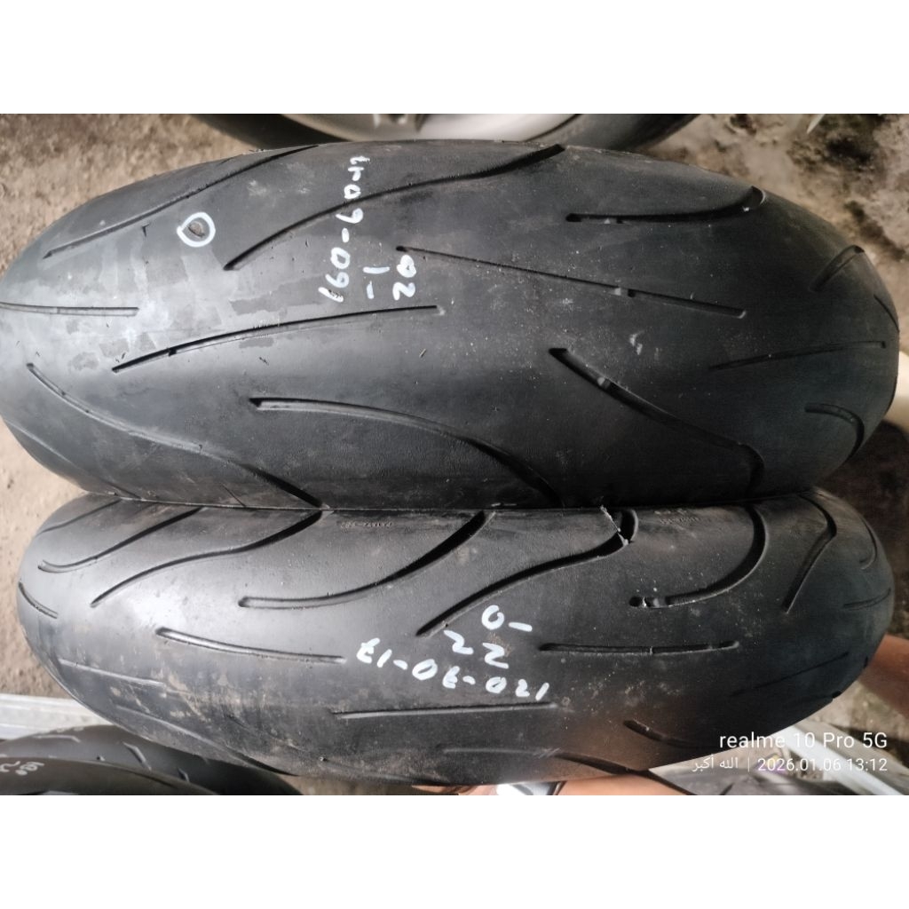 ban tubles 120-70-17 dan 160-60-17