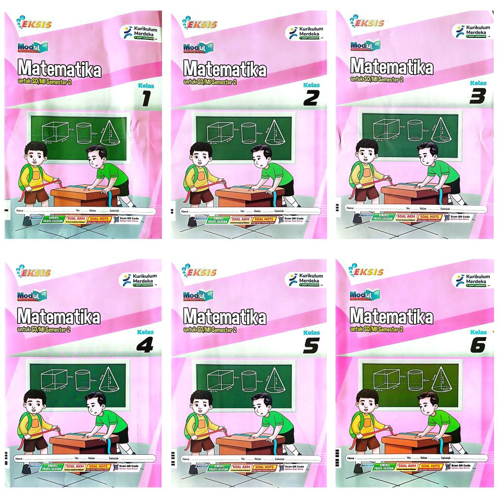 LKS SD MI MATEMATIKA KELAS 1 2 3 4 5 6 KURIKULUM MERDEKA SEMESTER 2 GENAP 2026 | EKSIS