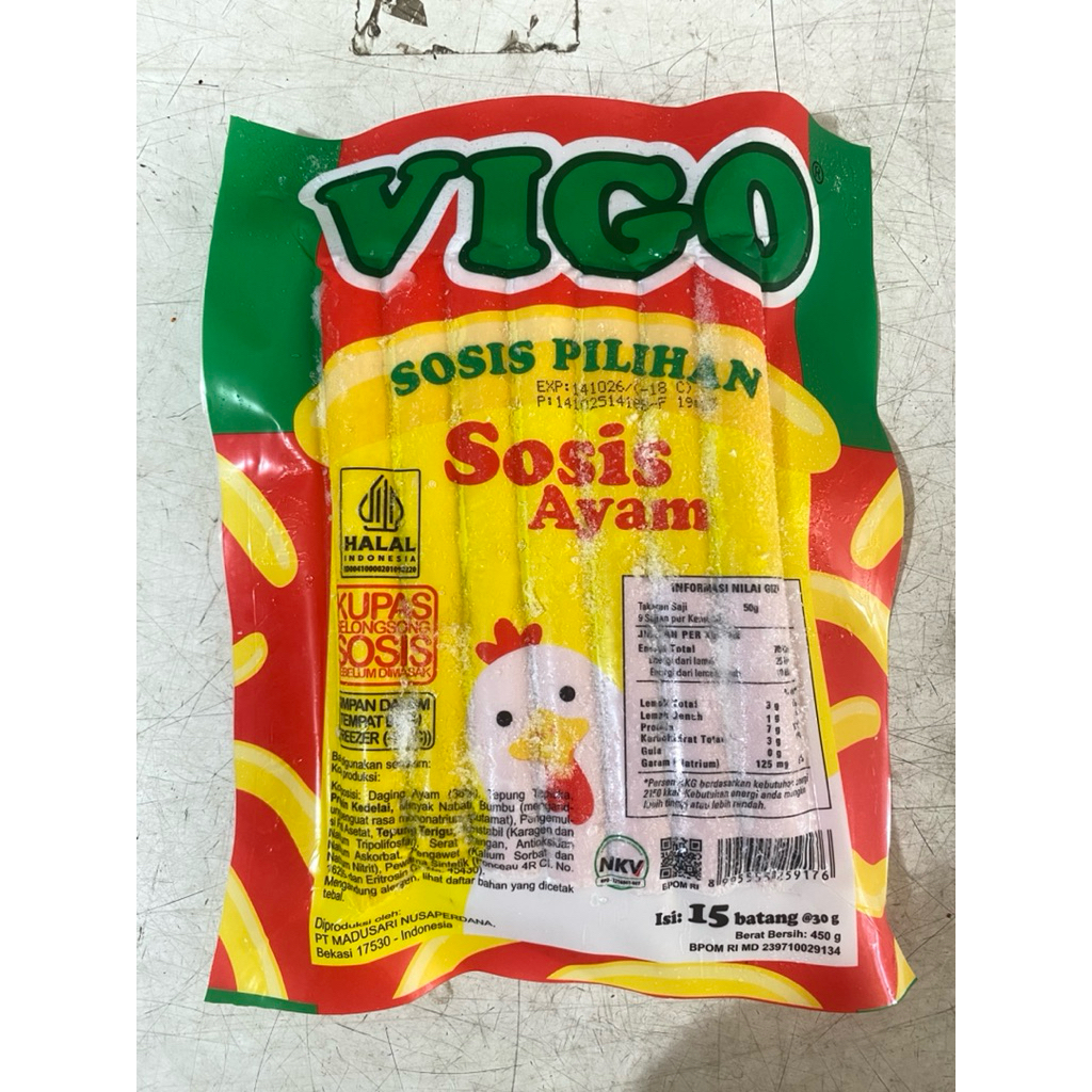 Sosis Ayam Vigo isi 15