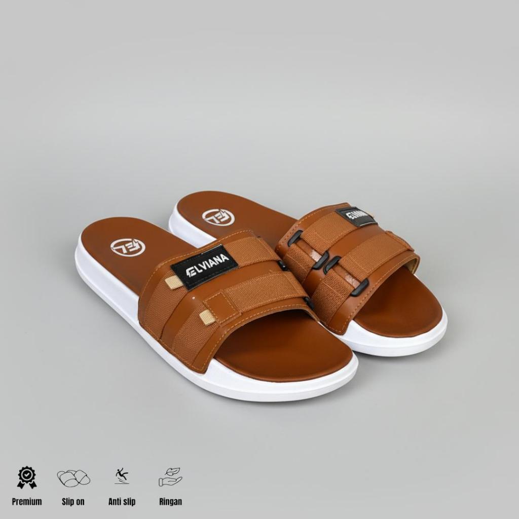 Sandal Pria Wanita Slide Slop Ringan Travelling slip on anti slip anti licin anak sampai dewasa