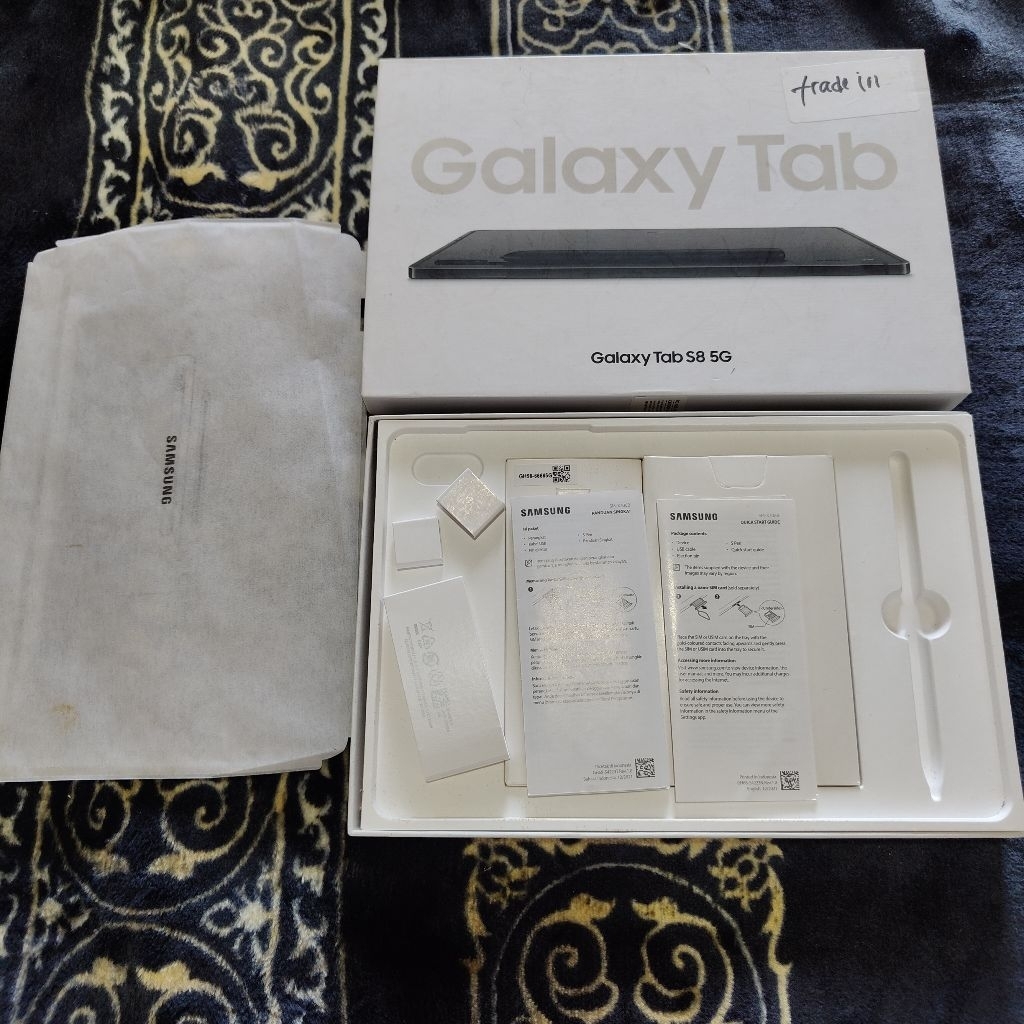 Dus Box Samsung Galaxy TAB S8 Sein Original Copotan