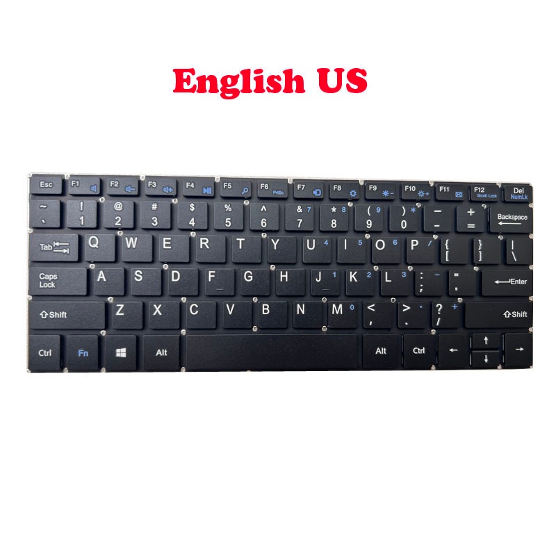 Laptop Keyboard For Jumper For EZBook X1 YXT-NB93-111 MB2547012 For EZbook X1 JB10 For Teclast F5 F5