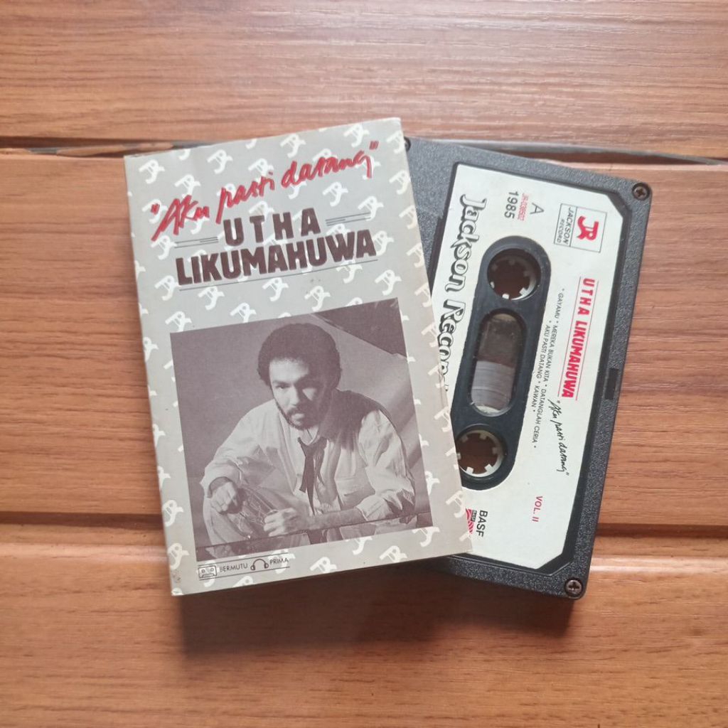 Kaset Rare Item Utha Likumahua Aku Pasti Datang/jackson records mulus