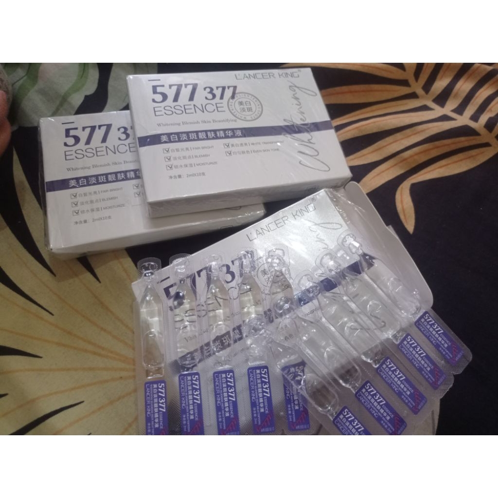 ampoule whitening 377 serum pemutih flek
