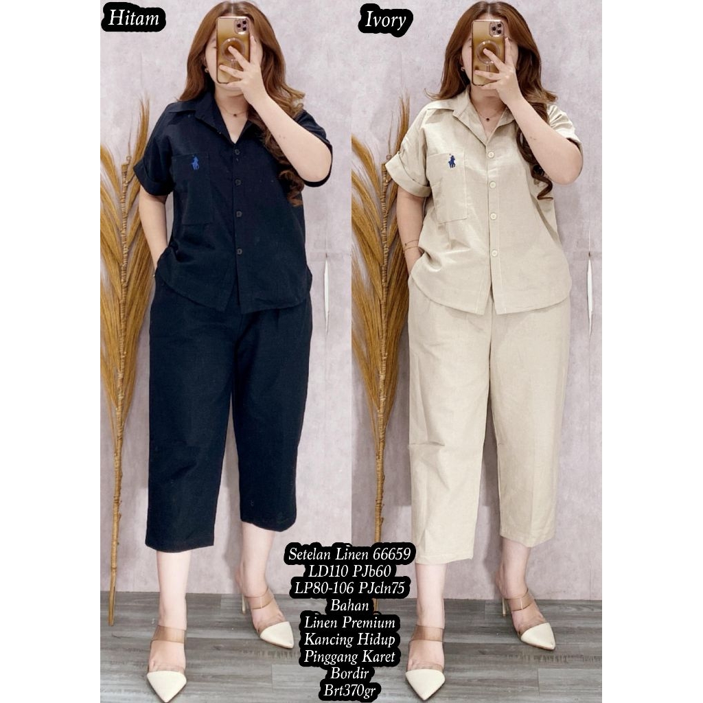 SETELAN LINEN 66659 PREMIUM