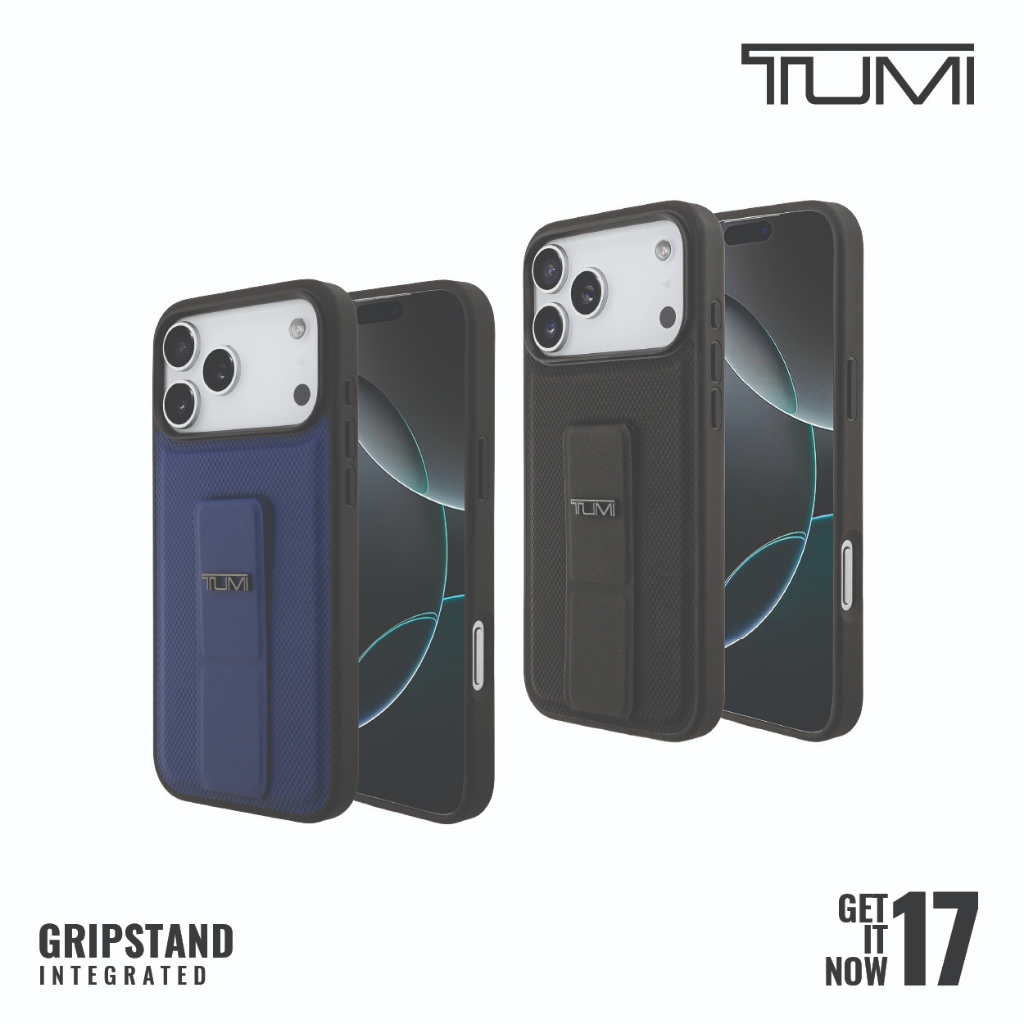 Case For iPhone 17 / 17 Air / 17 Pro / 17 Pro Max TUMI Grip Emboss Ballistic