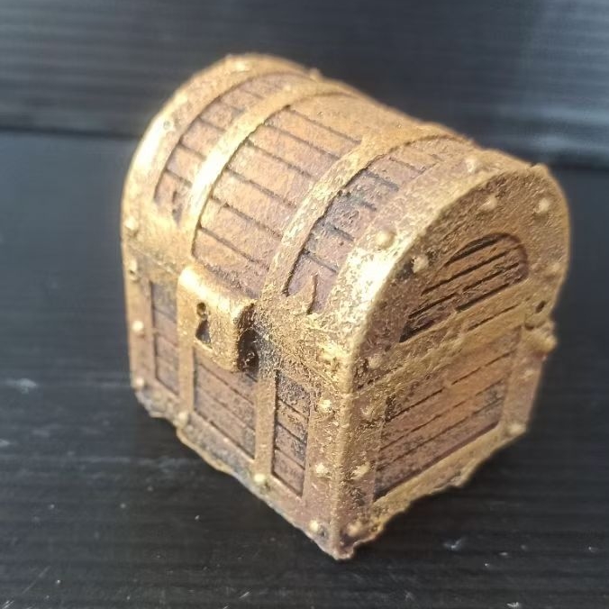 Diorama peti harta Karun bajak laut neca figma shf pop mart blokees one piece MC farlane figure