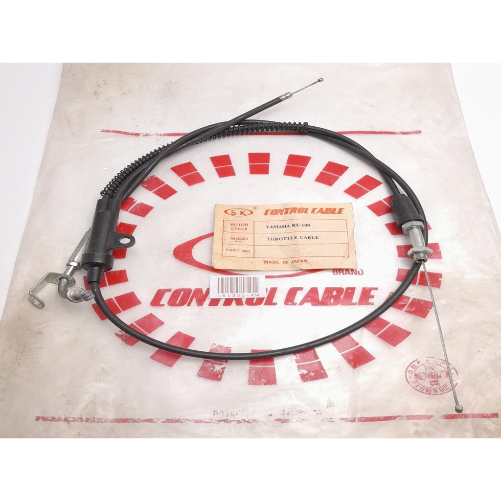 YAMAHA RX100 RX 100 TALI KABEL GAS