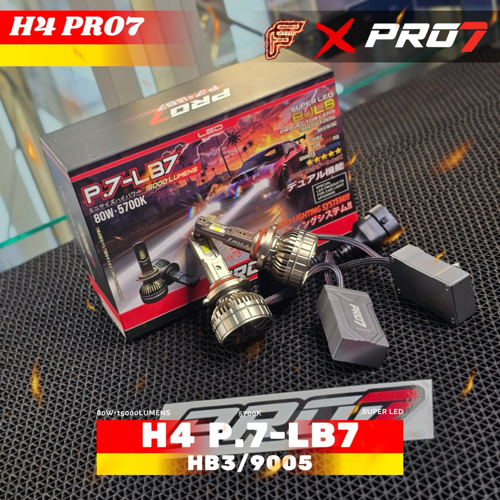 MINIPROJECTOR PRO7 P.7-LB7 PNP SOKET H11 | HB3 | H7 | LED BULB PRO7 P.7-LB7 | H11 PRO7 | HB3 PRO7 | 