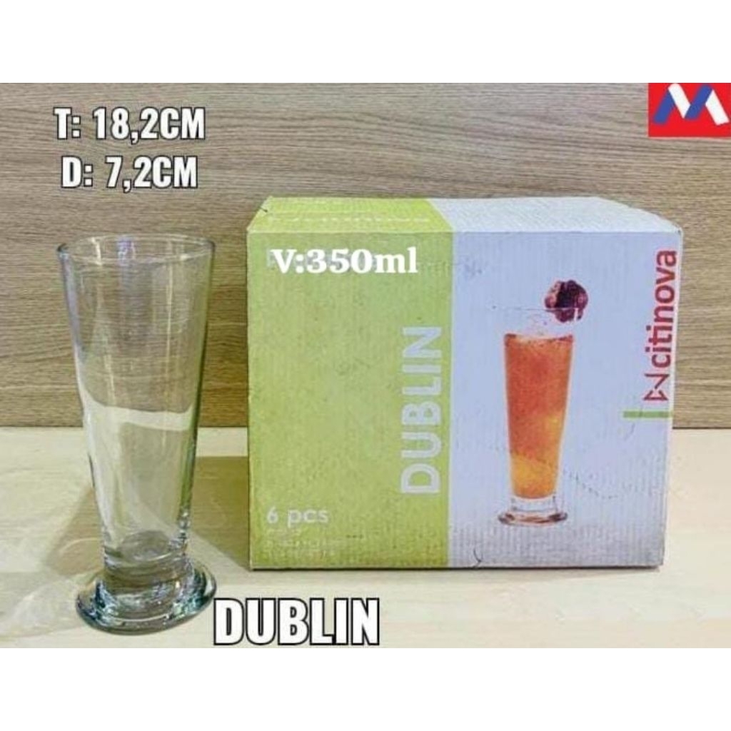 Gelas Kaca Tebal / Gelas Dublin citinova