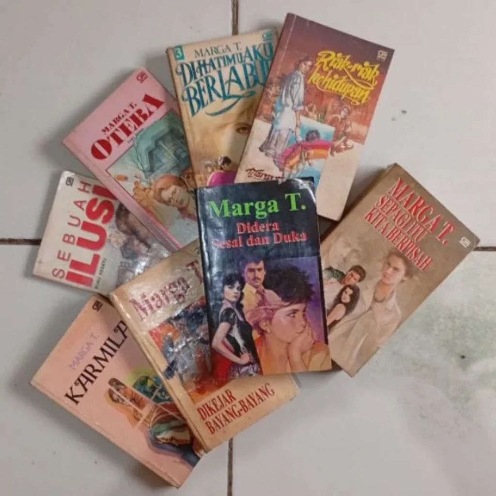 Novel Bestseller MARGA T Hramedia Original Bekas