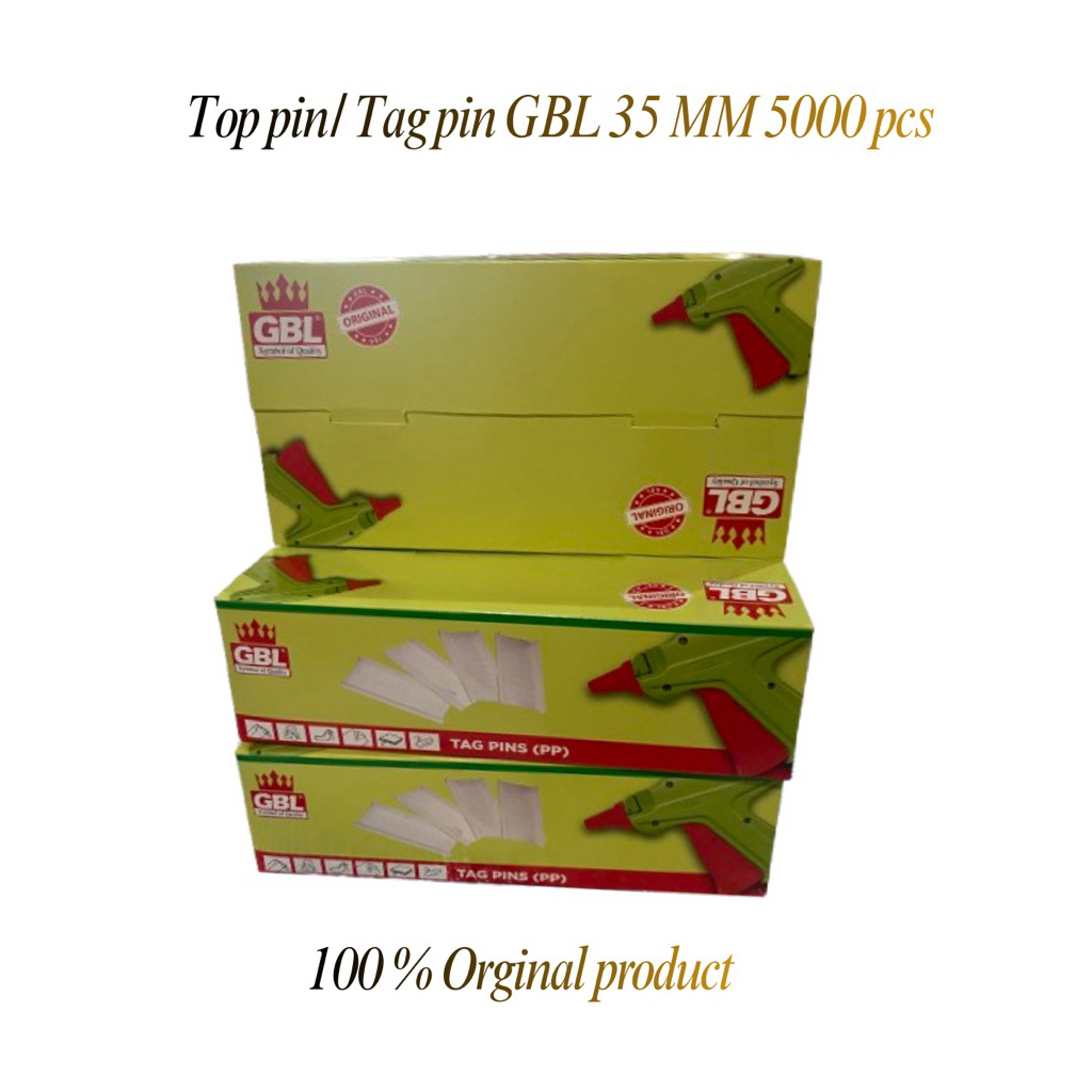 Tag pin GBL || Tag pin tembak || Tag pin baju || Tag pin 35mm || Tag pin laundry