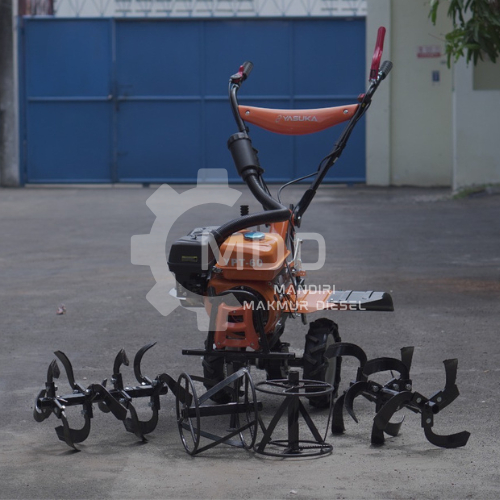 Mesin Traktor Mini Cultivator YASUKA YPT60 Model GEARBOX / Mesin Bajak Sawah Basah Kering - Tiller C