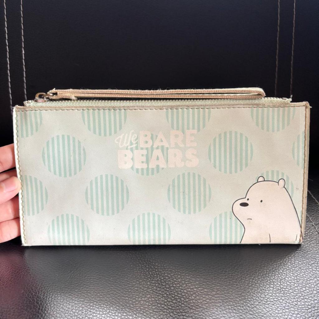 Preloved Dompet Panjang Dompet Pouch We Bare Bears Miniso