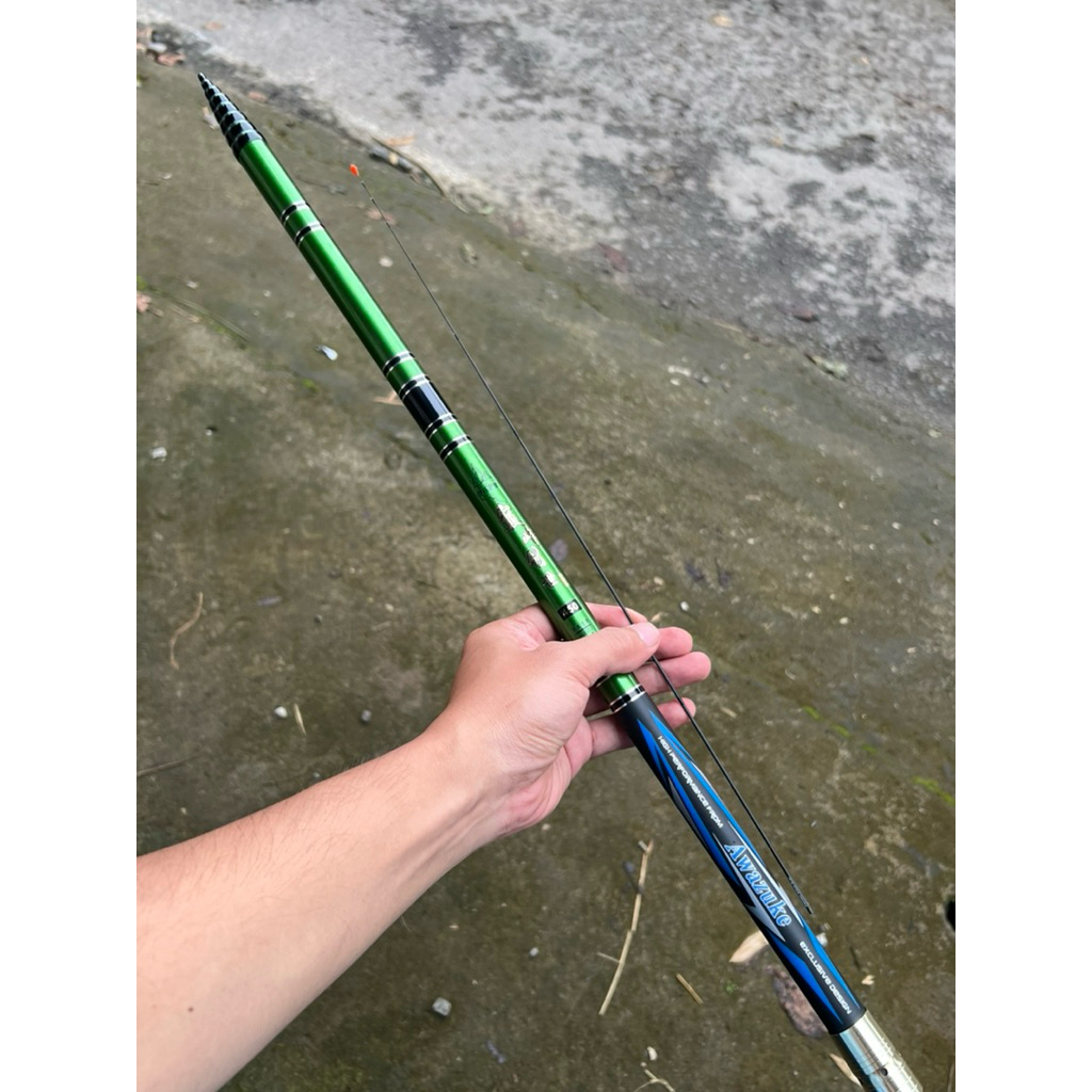 joran tegek awazuke 450 cm spek kaku