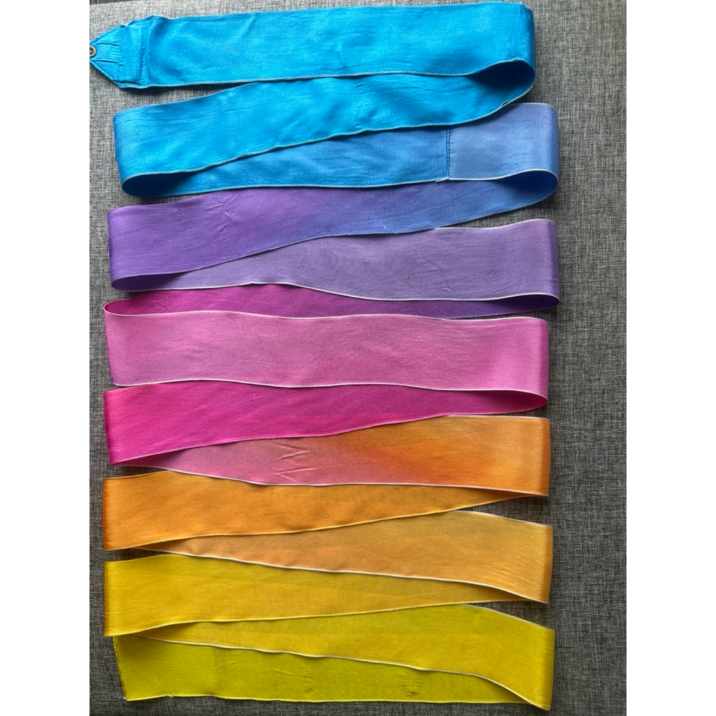 Preloved Ribbon Sasaki 5m Pita senam ritmik Rhytmic Gymnastic