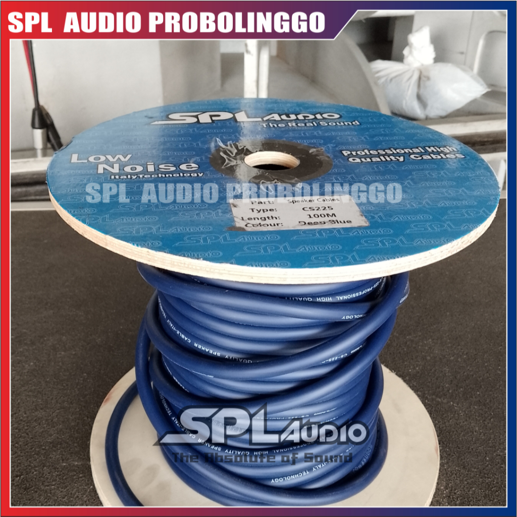 KABEL SPL AUDIO CS-225 CABLE SPEAKER ORIGINAL HARGA PERMETER
