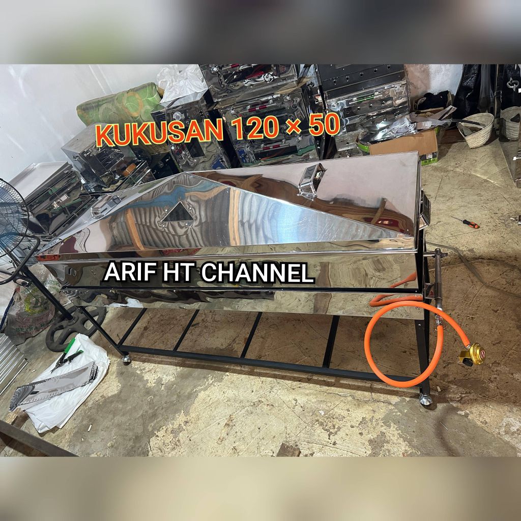 KLAKAT KUKUSAN BESAR 120×50 Stainless