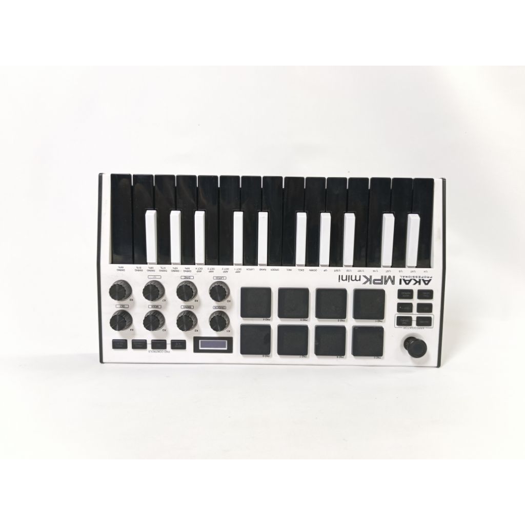 AKAI MPK MINI MK3 WHITE MIDI CONTROLLER KEYBOARD CONTROLER MKIII 2ND
