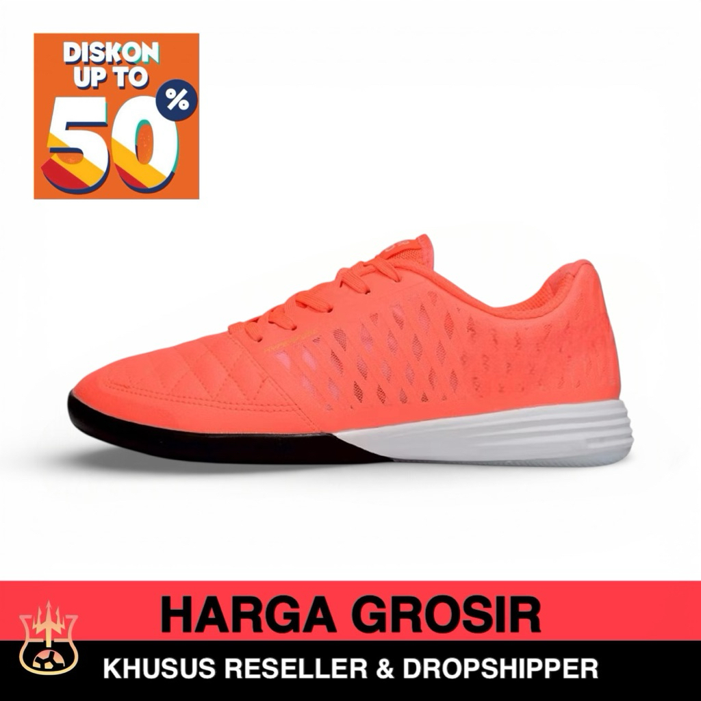 Sepatu Futsal Lunar Gato II Apricot Agate Indoor Court