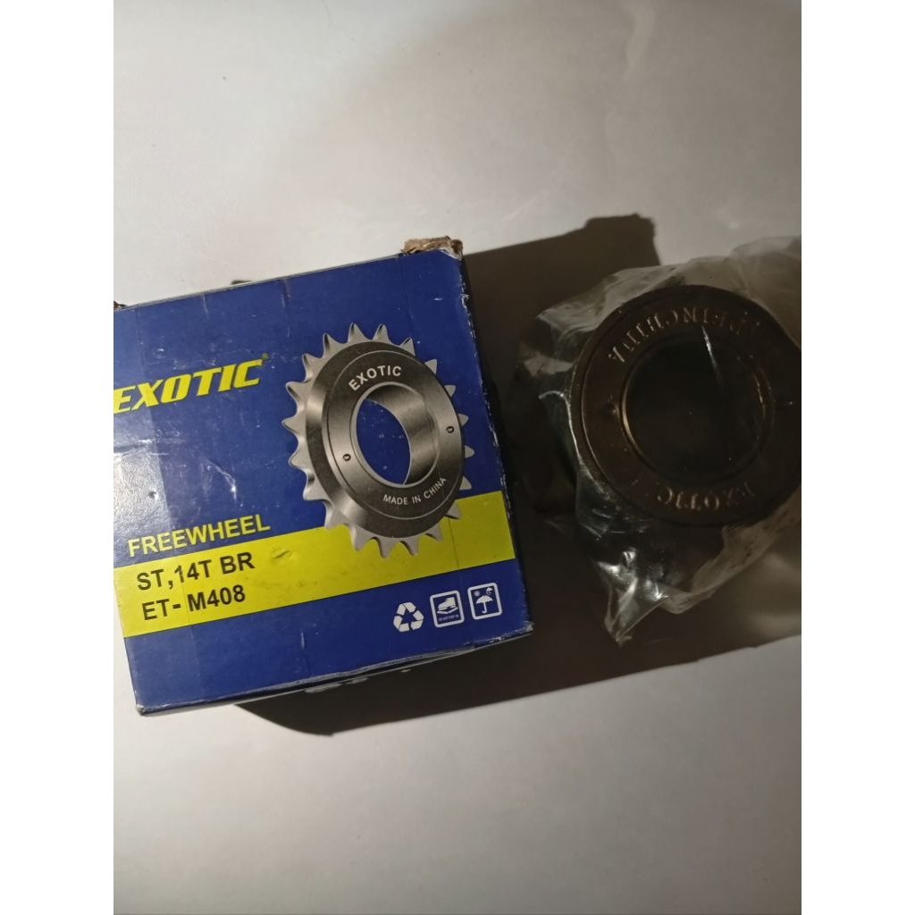 Freewheel/Sprocket/Gear Belakang Sepeda EXOTIC 14T Single Speed Anak Onthel BMX Fixie