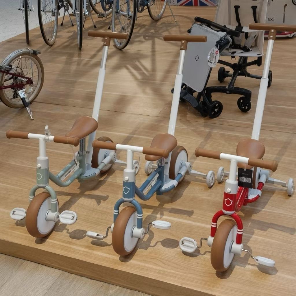 (BATAM) Push Bike Balance Bike London Taxi 5 in 1 Sepeda Keseimbangan Anak