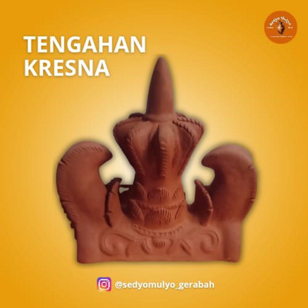 Wuwung Hias Tengahan Kresna (free packing kayu)