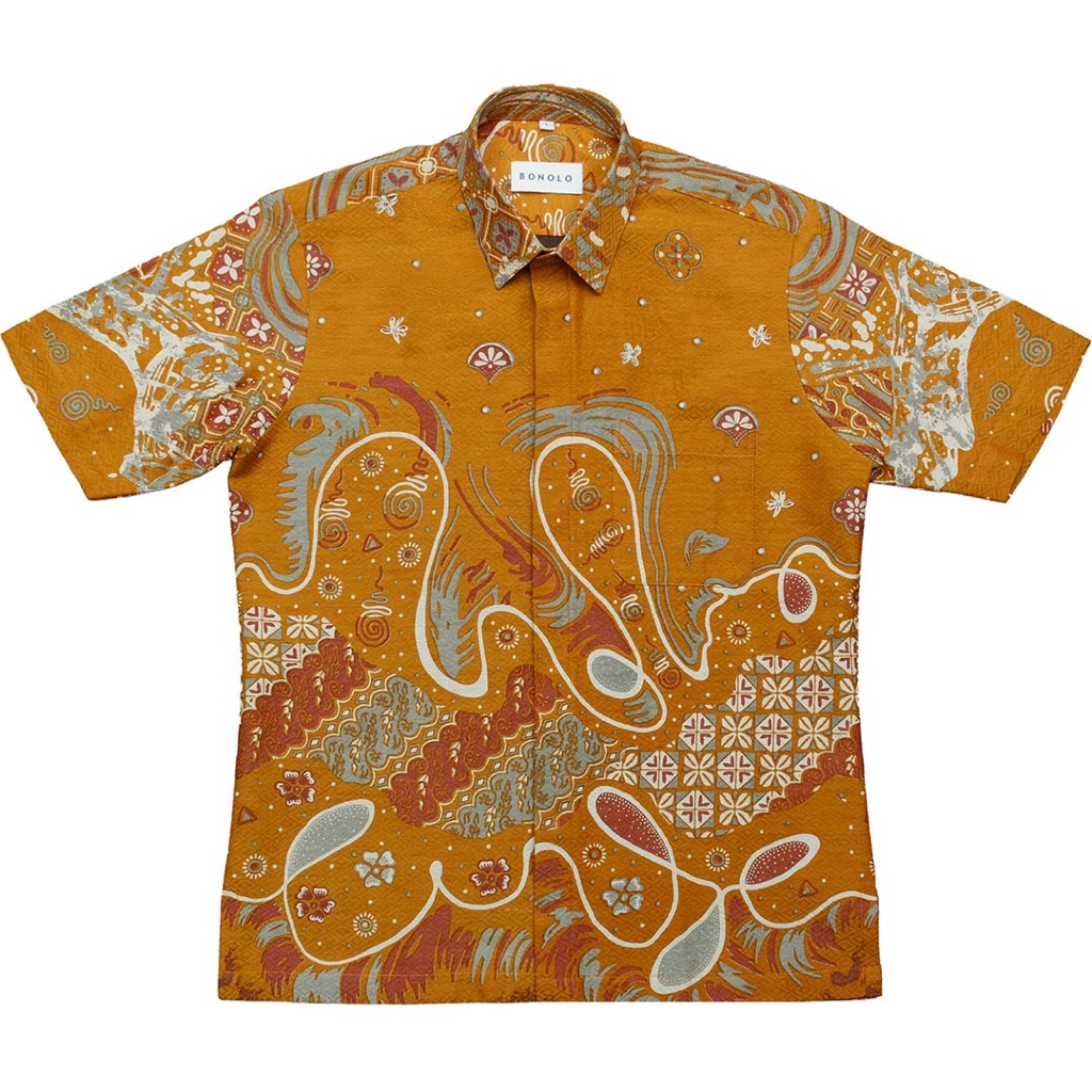 Rebura - Bonolo Kemeja Batik Lengan Pendek