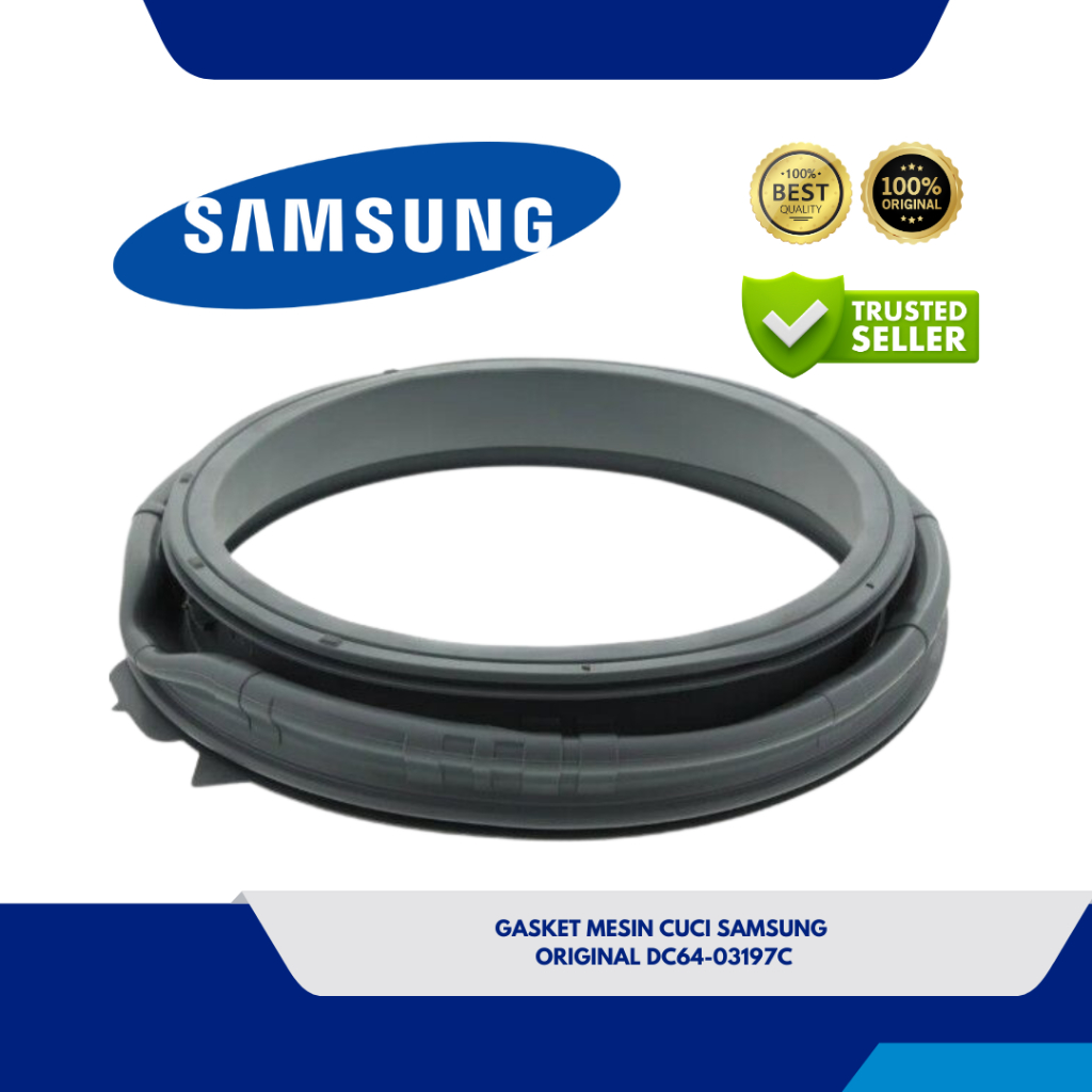 GASKET MESIN CUCI SAMSUNG WW90K54E0UW / WW90J54E0BW ORIGINAL DC64-03197C