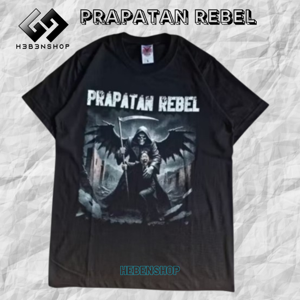 Kaos Prapatan Rebel Original/size L