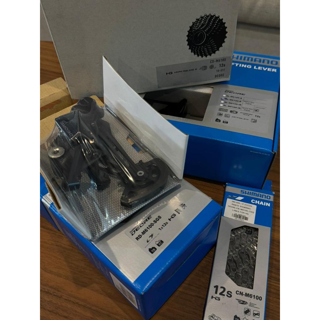 MINI GROUPSET SEPEDA SHIMANO DEORE M6100 12 speed