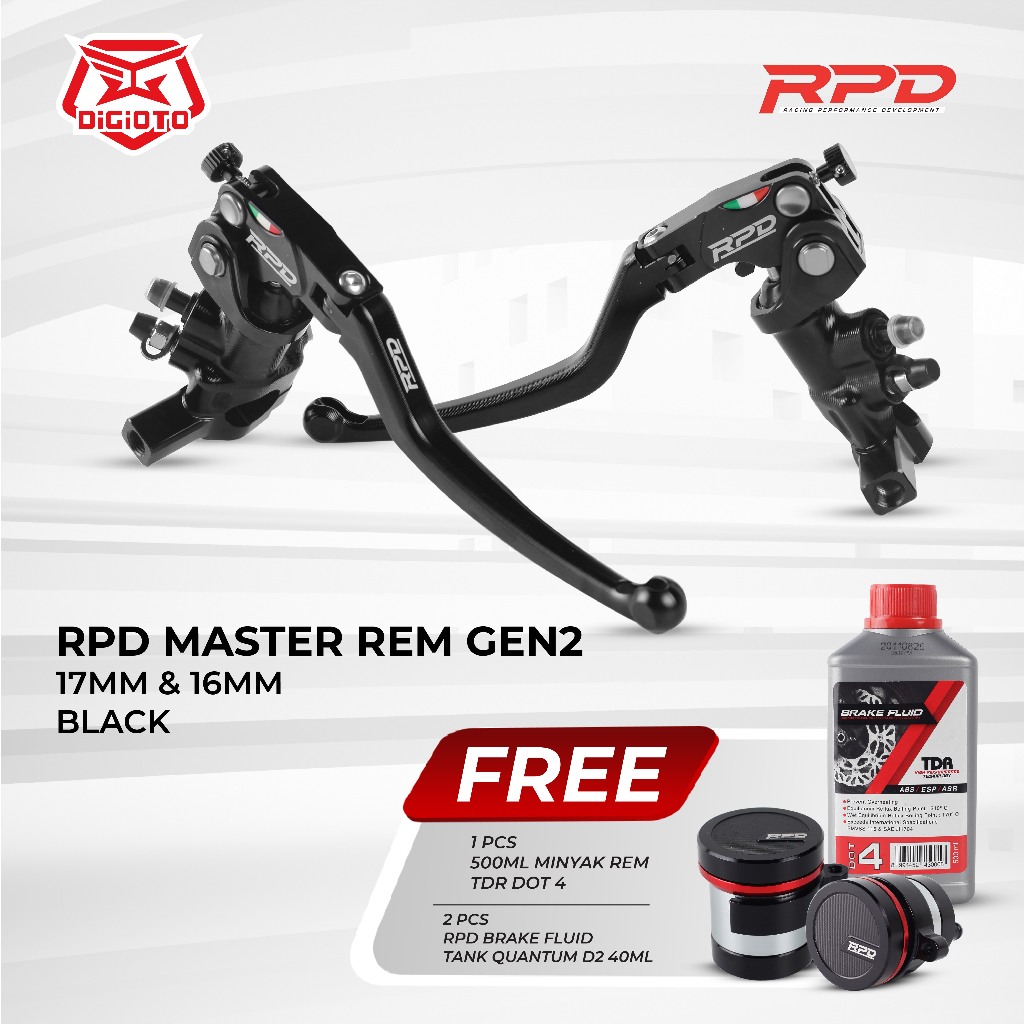 Master Rem Gen2 Set Radial RPD 216 Kanan Kiri Nmax Old Nmax New Xmax Vario 160