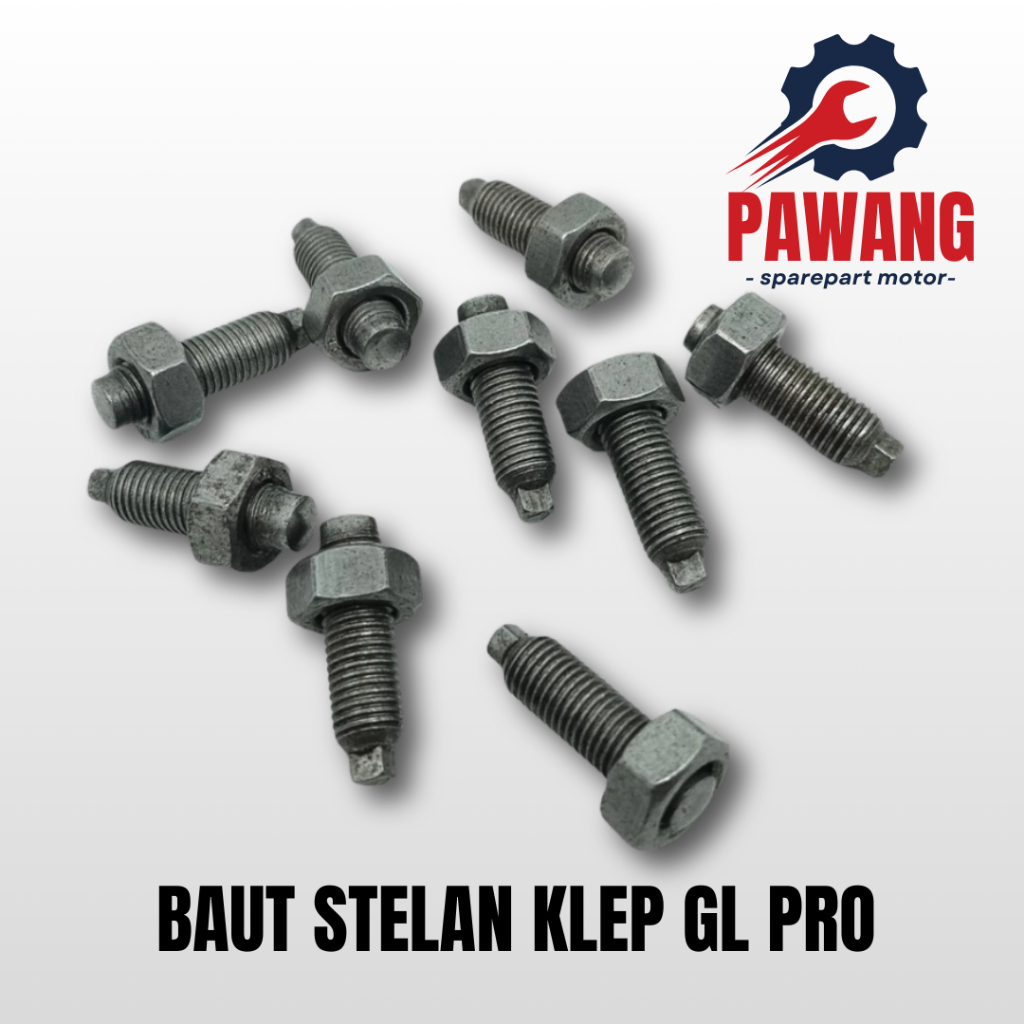 Baut Mur Stelan Setelan Klep GL