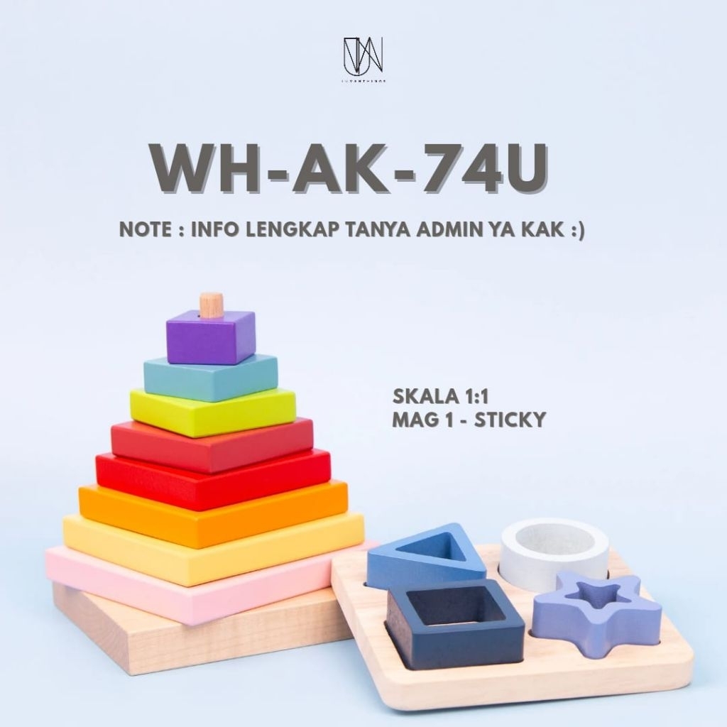 Luvanthings Mainan WGB WH-AK47U Hobby Version