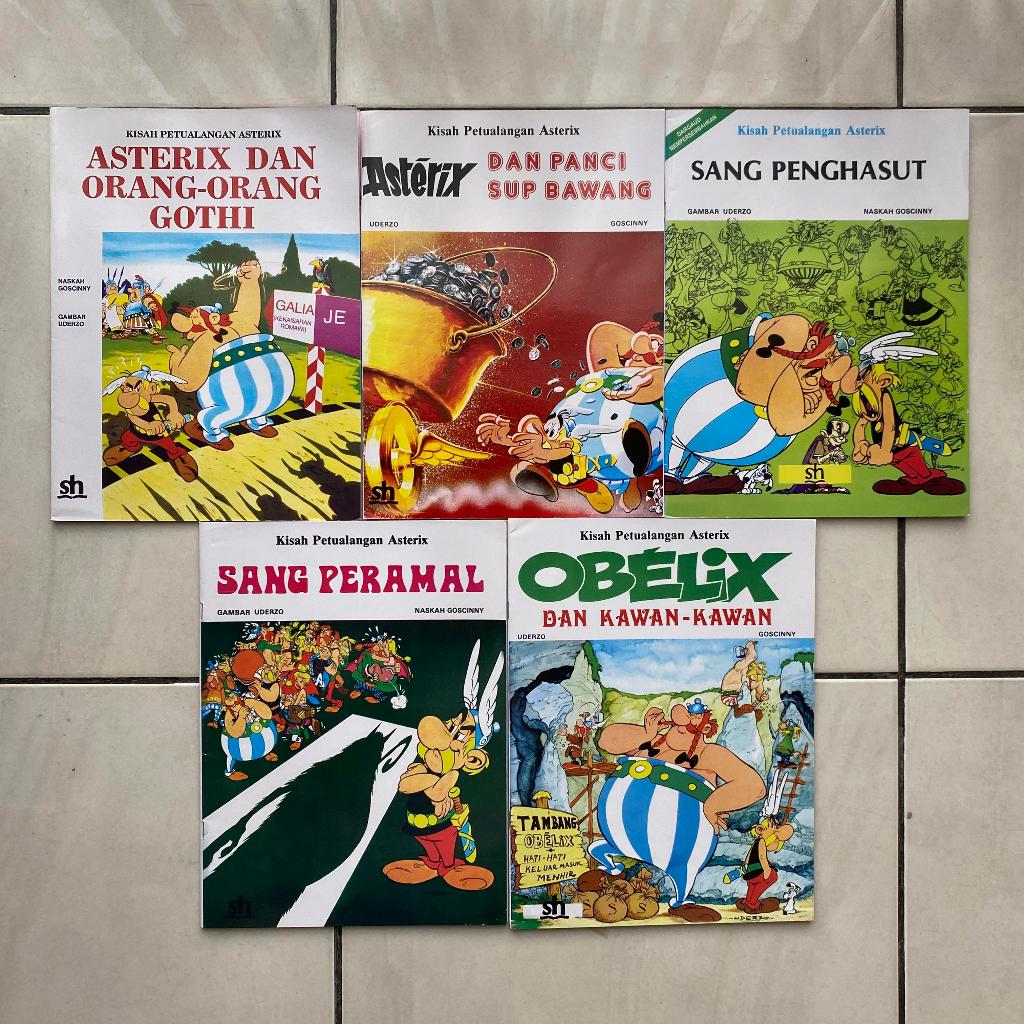 1 Set Komik Kisah Petualangan Asterix