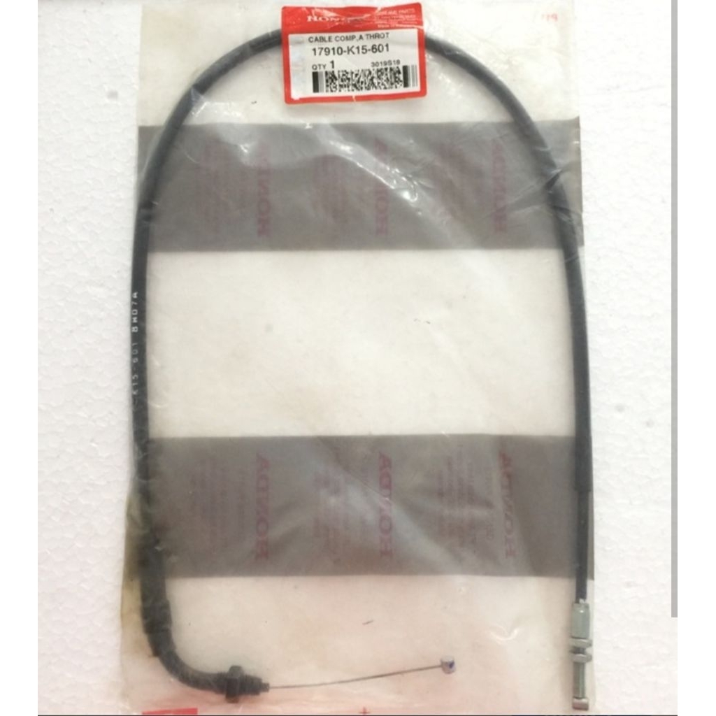 17910-K15-601 HGP AHM 100% ORIGINAL KABEL GAS NEW CB150 LED 150 17910K15601