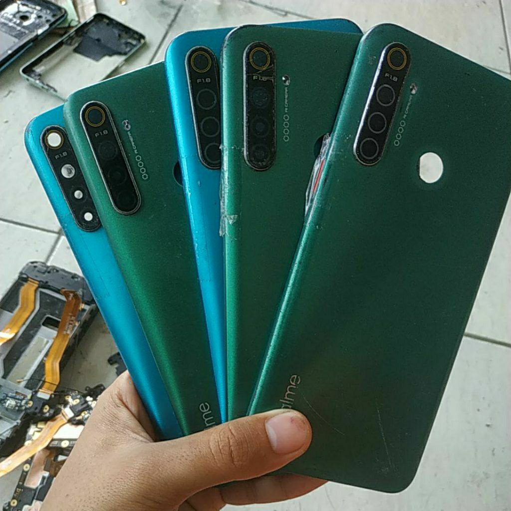 backdoor bekas realme 5i,cek deskripsi