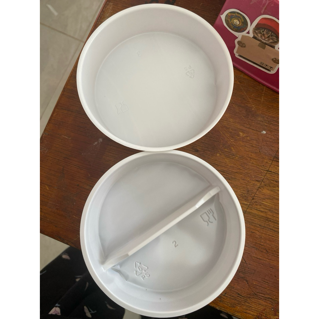 25pcs INNER TRAY PAPER BOWL TRAY SEKAT PAPER BOWL 650 & 600ml