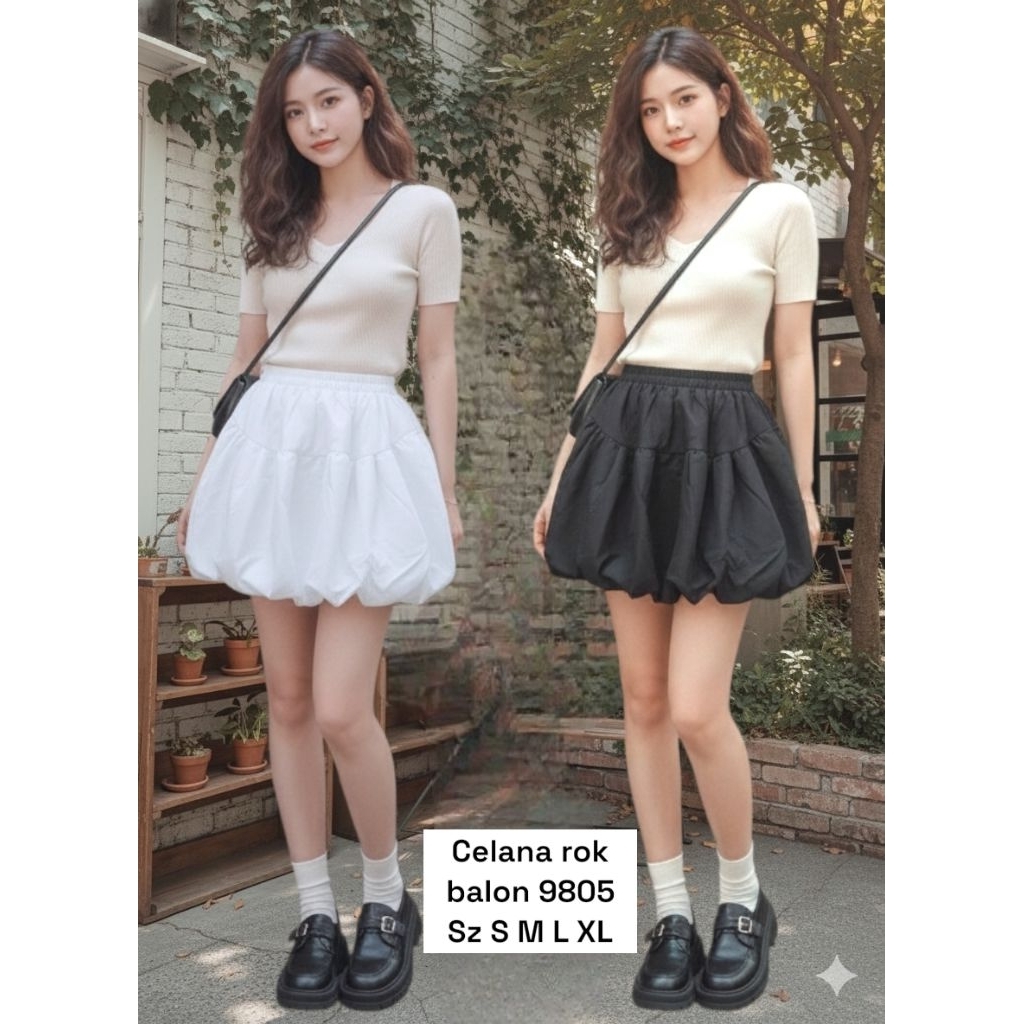 celana rok balon cewek celana rok balon perempuan celana rok balon wanita rok balon cewek rok balon 