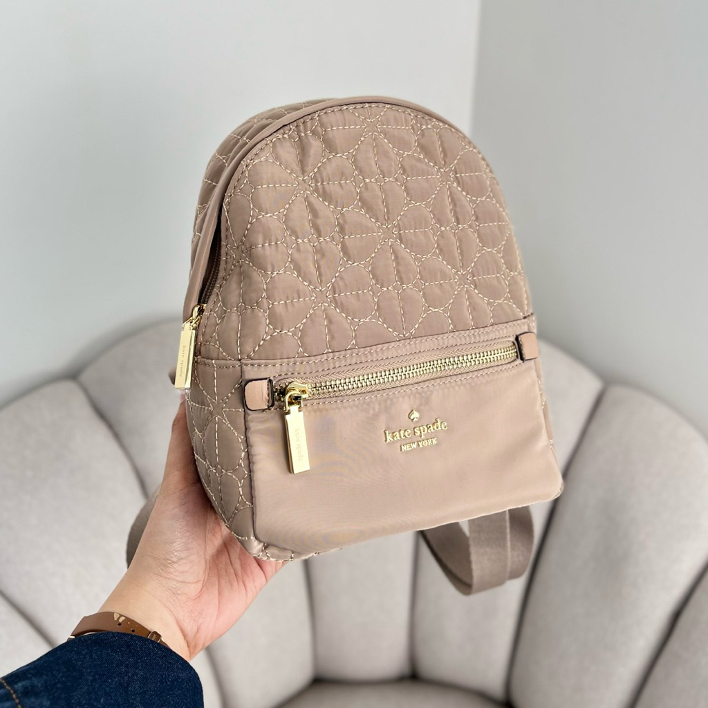 KS Mini Flowers Quilted Backpack