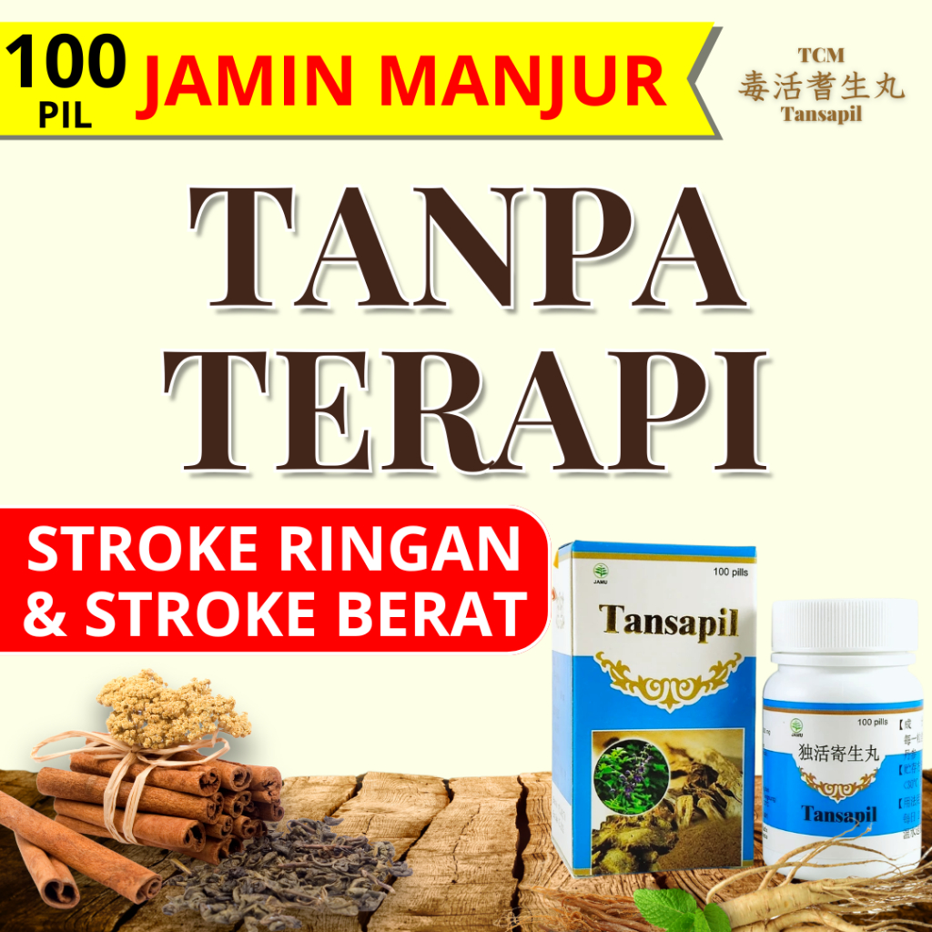 Tansapil Obat Stroke China Ampuh BPOM