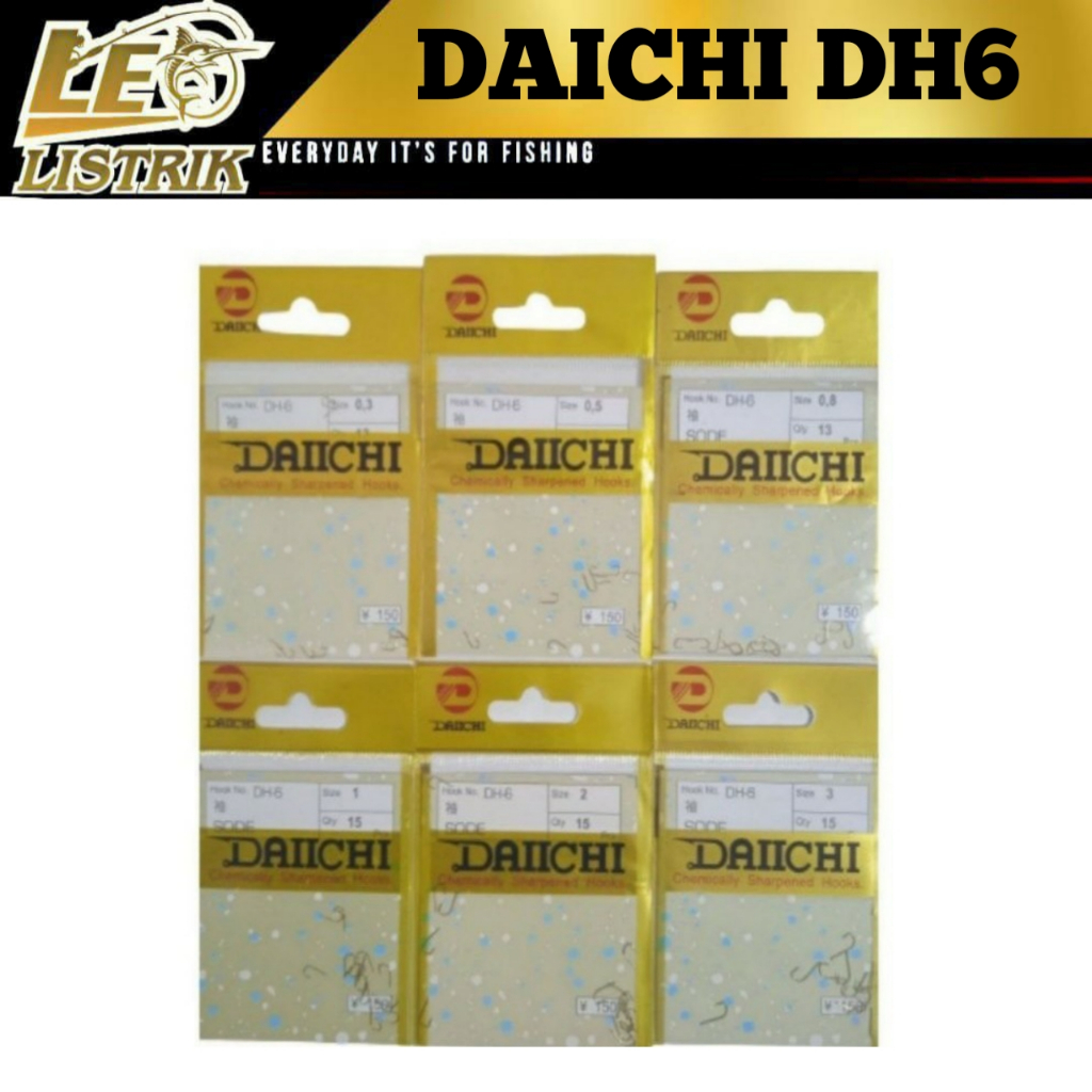 KAIL PANCING DAICHI TERSEDIA TIPE DH6 KAIL DAICHI SODE TANPA LUBANG BARANG ORIGINAL