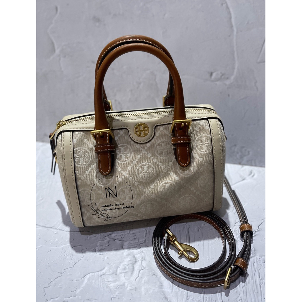 T monogram petite barrel bag