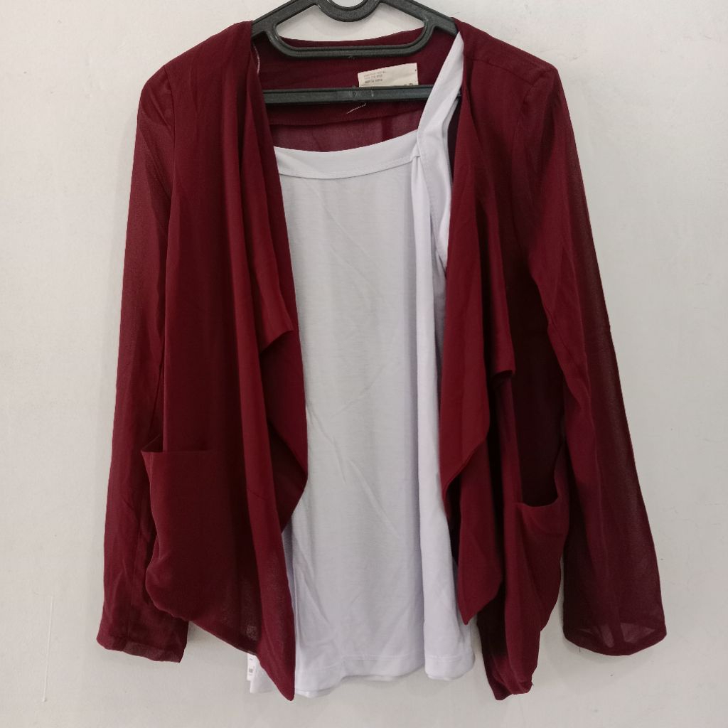 atasan,kemeja rompi,blazer bekas berkualitas