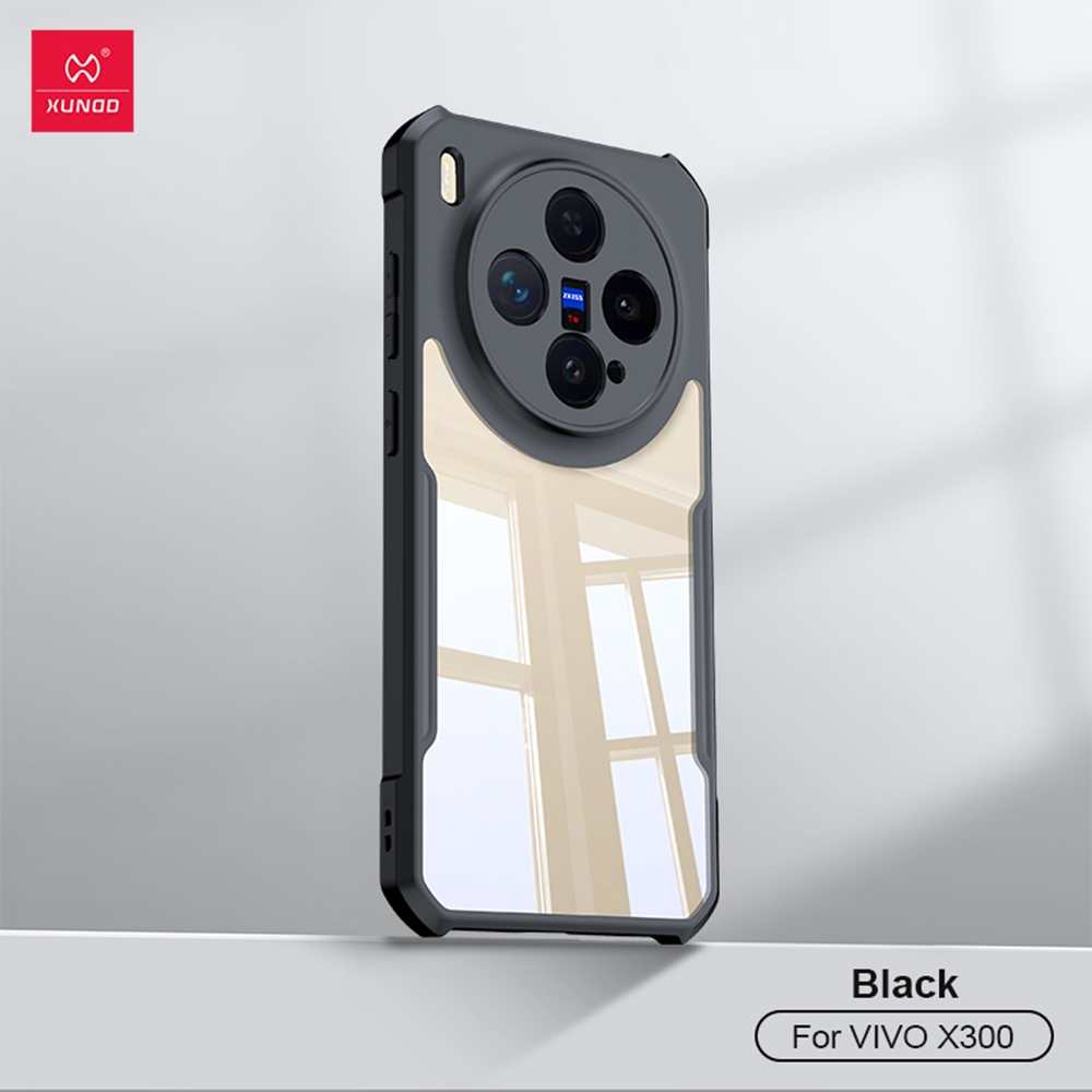 XUNDD Case Untuk Vivo X300 6.31 inch Case Shockproof Slim Transparan Casing Belakang